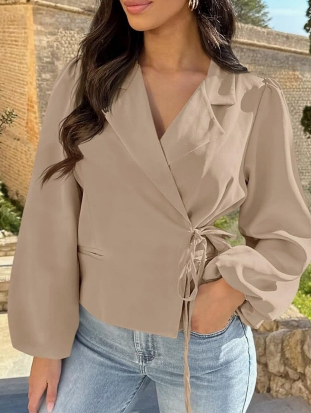 Bell Sleeve Jacket